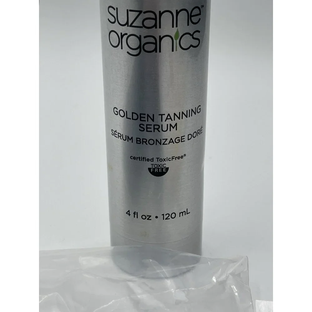 Suzanne Somers‎ Organics Golden Tanning Serum 4 oz With Mitten